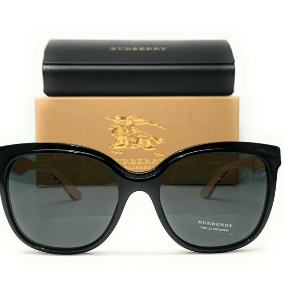 Burberry Women's Black Grey Butterfly Sunglasses! - Picture 2 of 3